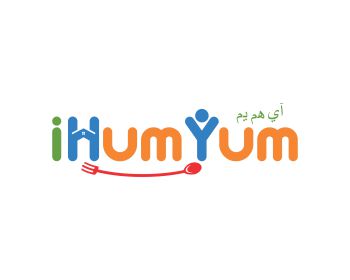 Logo design for a restaurant company by LogoArena professional logo designers. Submitted for iHumYum logo contest by radit, entry number 63