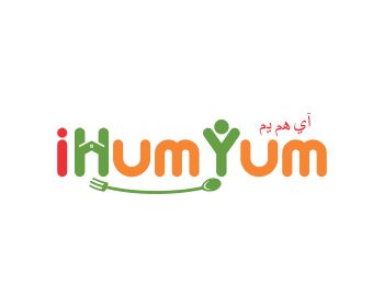 Logo design for a restaurant company by LogoArena professional logo designers. Submitted for iHumYum logo contest by radit, entry number 74