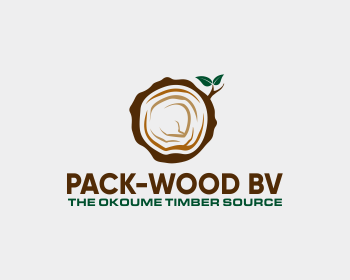 Logo design for a natural resources company by LogoArena professional logo designers. Submitted for Pack-Wood BV logo contest by agnesmiddleton, entry number 140
