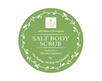 Logo design for a beauty company by LogoArena professional logo designers. Submitted for SCRUB LAB logo contest by klharina, entry number 116