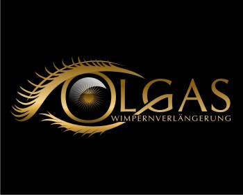 Logo design for a beauty company by LogoArena professional logo designers. Submitted for Olgas Wimpernverlängerung logo contest by AZAHRA, entry number 64