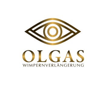 Logo design for a beauty company by LogoArena professional logo designers. Submitted for Olgas Wimpernverlängerung logo contest by AZAHRA, entry number 97