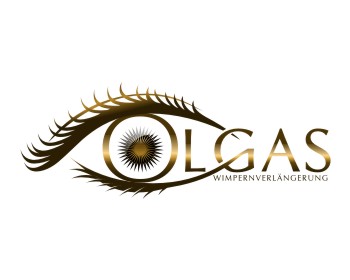 Logo design for a beauty company by LogoArena professional logo designers. Submitted for Olgas Wimpernverlängerung logo contest by AZAHRA, entry number 100