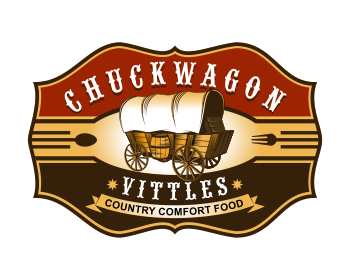 Logo design for a restaurant company by LogoArena professional logo designers. Submitted for Chuckwagon Vittles logo contest by colorsplayer, entry number 23