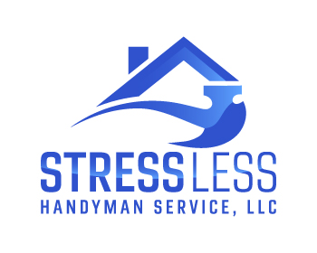 Logo design for a construction company by LogoArena professional logo designers. Submitted for Stress Less Handyman Service, LLC logo contest by graphicart, entry number 23