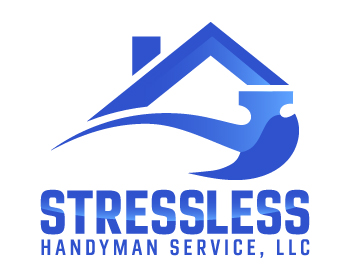 Logo design for a construction company by LogoArena professional logo designers. Submitted for Stress Less Handyman Service, LLC logo contest by graphicart, entry number 33