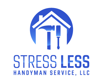 Logo design for a construction company by LogoArena professional logo designers. Submitted for Stress Less Handyman Service, LLC logo contest by graphicart, entry number 38