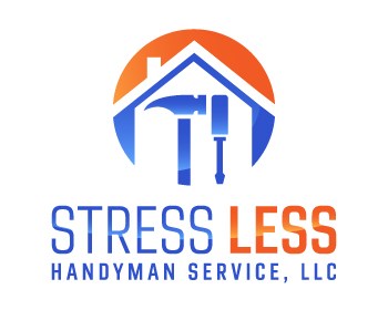 Logo design for a construction company by LogoArena professional logo designers. Submitted for Stress Less Handyman Service, LLC logo contest by graphicart, entry number 41