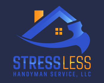 Logo design for a construction company by LogoArena professional logo designers. Submitted for Stress Less Handyman Service, LLC logo contest by graphicart, entry number 67