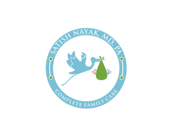 Logo design for a medical company by LogoArena professional logo designers. Submitted for Satish Nayak, MD, PA logo contest by mubean, entry number 2