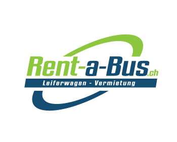 Logo design for a automotive company by LogoArena professional logo designers. Submitted for Rent-a-Bus.ch logo contest by juliusrichard721, entry number 56