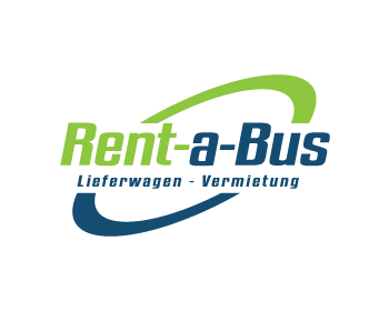 Logo design for a automotive company by LogoArena professional logo designers. Submitted for Rent-a-Bus.ch logo contest by juliusrichard721, entry number 66