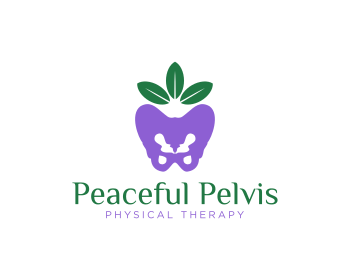 Logo design for a medical company by LogoArena professional logo designers. Submitted for Peaceful Pelvis Physical Therapy logo contest by ninisdesign, entry number 41