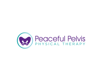 Logo design for a medical company by LogoArena professional logo designers. Submitted for Peaceful Pelvis Physical Therapy logo contest by ninisdesign, entry number 82