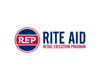 Logo design for a retail company by LogoArena professional logo designers. Submitted for Rite Aid REP Retail Execution Program logo contest by anung_design, entry number 103