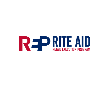 Logo design for a retail company by LogoArena professional logo designers. Submitted for Rite Aid REP Retail Execution Program logo contest by anung_design, entry number 106
