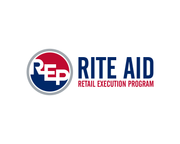 Logo design for a retail company by LogoArena professional logo designers. Submitted for Rite Aid REP Retail Execution Program logo contest by anung_design, entry number 107