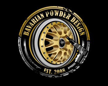 Logo design for a manufacturing company by LogoArena professional logo designers. Submitted for Bavarian Powder Design logo contest by Alma4graphics, entry number 42