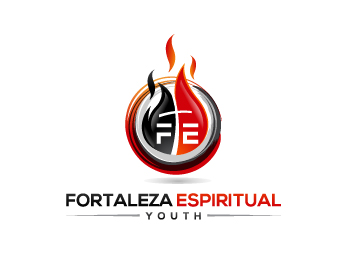 Logo design for a religious company by LogoArena professional logo designers. Submitted for FORTALEZA ESPIRITUAL YOUTH logo contest by Immo0, entry number 72