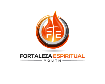 Logo design for a religious company by LogoArena professional logo designers. Submitted for FORTALEZA ESPIRITUAL YOUTH logo contest by Immo0, entry number 93