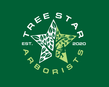 Logo design for a home company by LogoArena professional logo designers. Submitted for Tree Star Arborists logo contest by Hollander74, entry number 9
