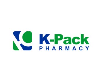 Logo design for a medical company by LogoArena professional logo designers. Submitted for K-Pack Pharmacy logo contest by sengkuni08, entry number 44