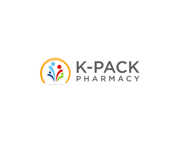 Logo design for a medical company by LogoArena professional logo designers. Submitted for K-Pack Pharmacy logo contest by Sybertrons, entry number 9