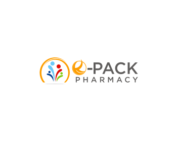 Logo design for a medical company by LogoArena professional logo designers. Submitted for K-Pack Pharmacy logo contest by Sybertrons, entry number 72